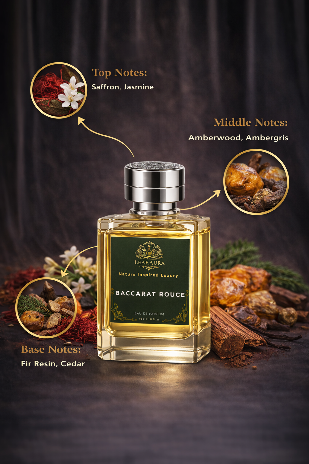 Baccart Rouge By LeafAura | 50 ML