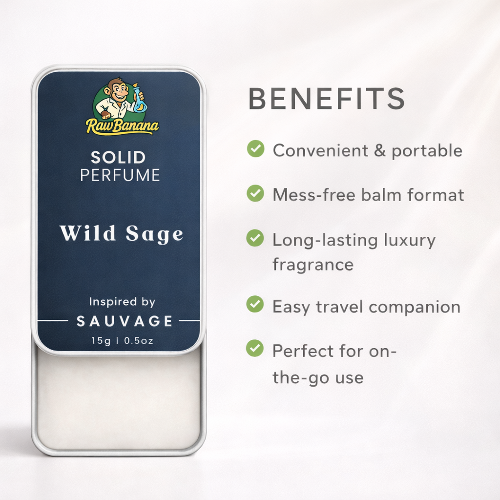Wild Sage By RawBanana | Solid Perfume 15 Gms